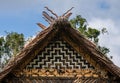 Traditional house in the jungle Mentawai tribe.